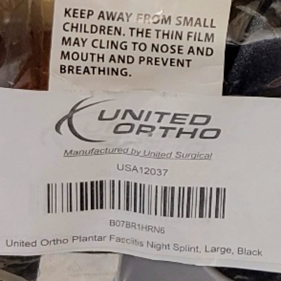 Adjustable Night Splint - United Ortho - size Large - Picture 7 of 7